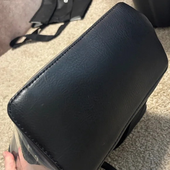 Matt & Nat Black and Clear Backpack - Picture 4 of 6